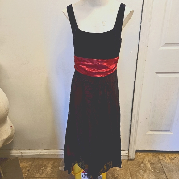 Red and Black Dress by studio y Sz M - Picture 1 of 11
